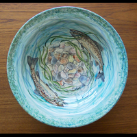 Large Deep Fruit Bowl